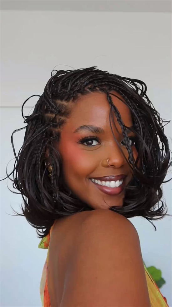 Visual Idea — Natural Braided Hairstyles