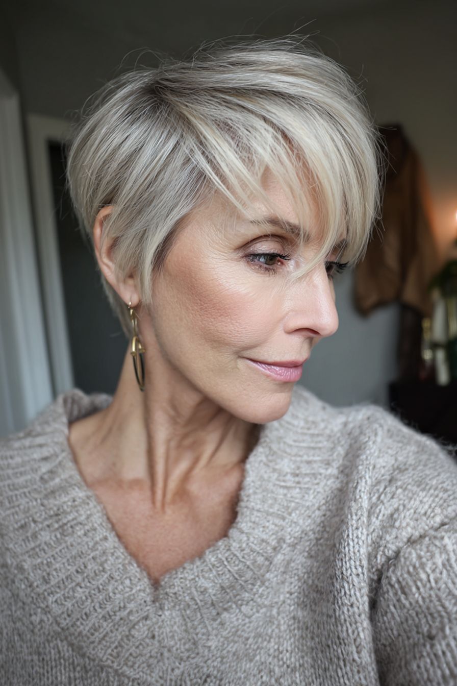 Ash Blonde Visual Idea Ash Blonde Visual Idea — Haircuts for Women Over 50
