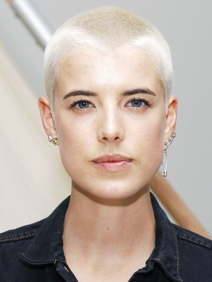 Clean Central Part Buzz Cut — Buzz Cut for Women