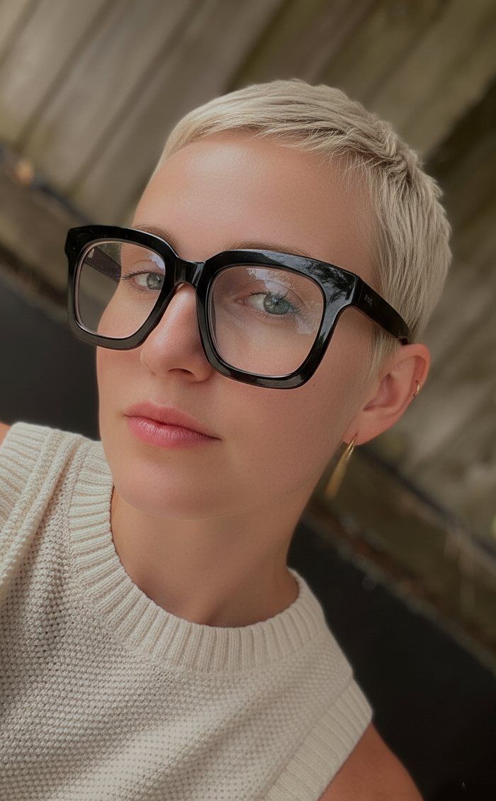 Platinum Blonde Visual Idea Platinum Blonde Visual Idea — Haircuts for Fine Hair
