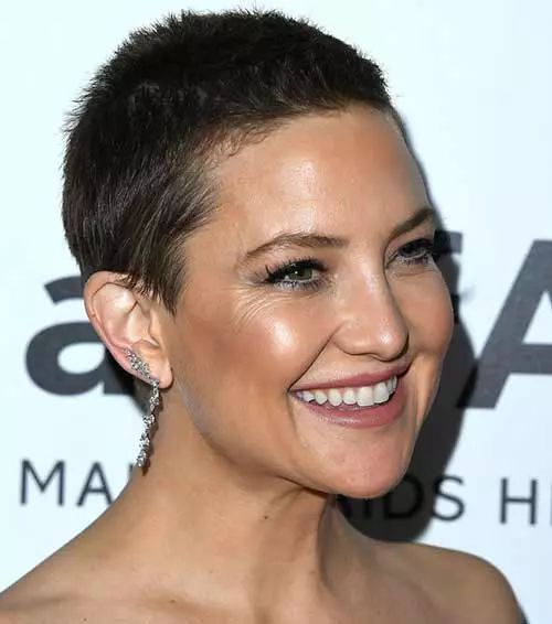 Smooth Dark Brown Pixie — Very Short Haircuts