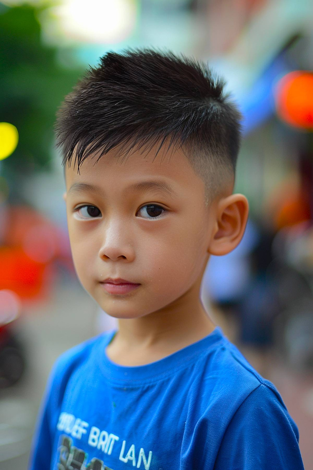 Spiked Top Crop With Side Fade — Toddler Boy Haircuts