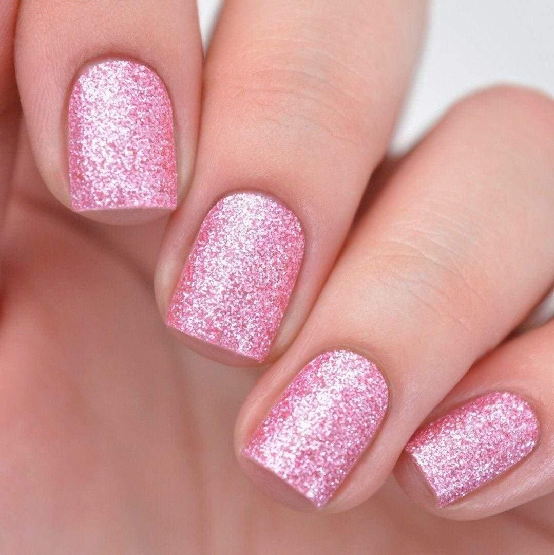 Glitter Visual Idea — Nails for Little Girls