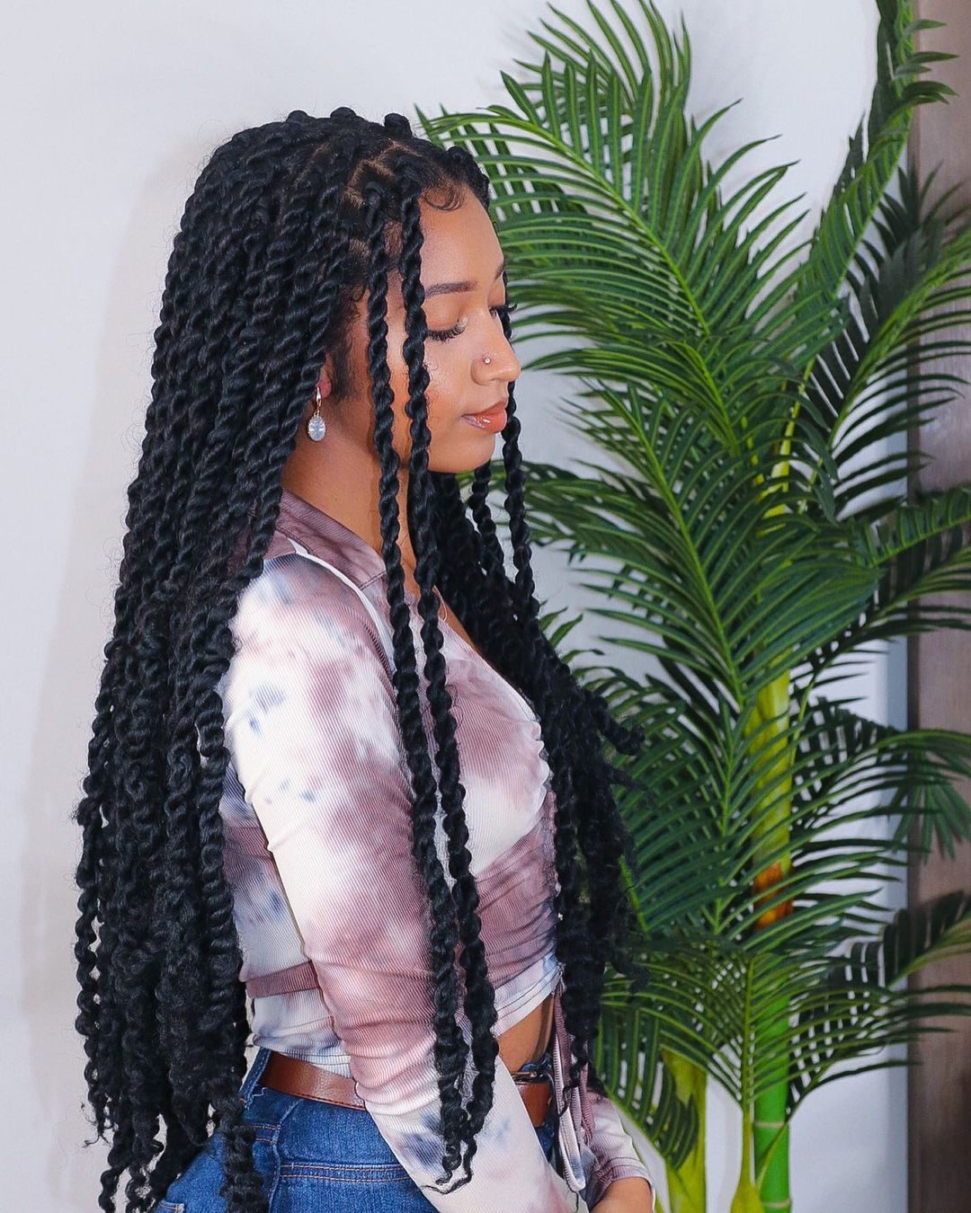 Voluminous Straight Twists — Vacation Hairstyles