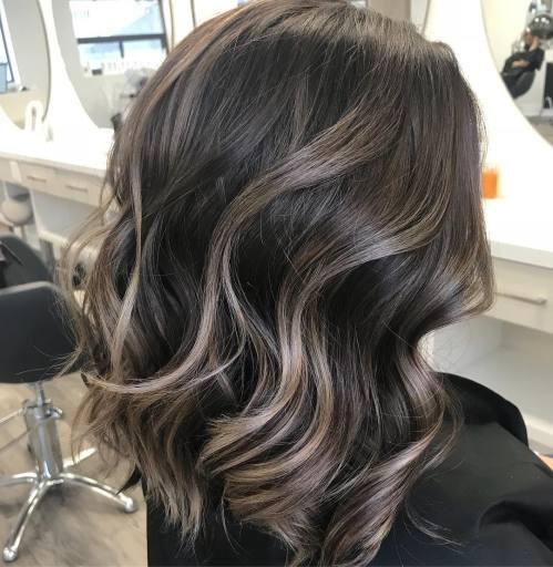 Visual Idea Visual Idea — Silver Highlights on Black Hair