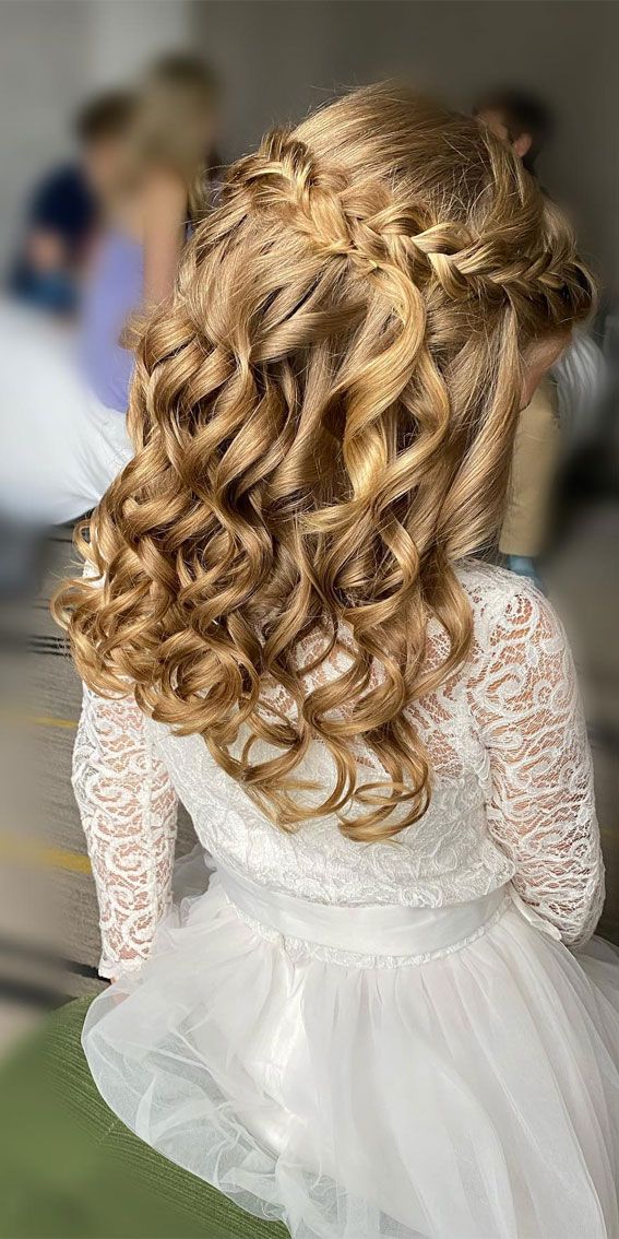 Blonde With Warm Undertones Visual Idea Blonde With Warm Undertones Visual Idea — Flower Girl Hairstyles