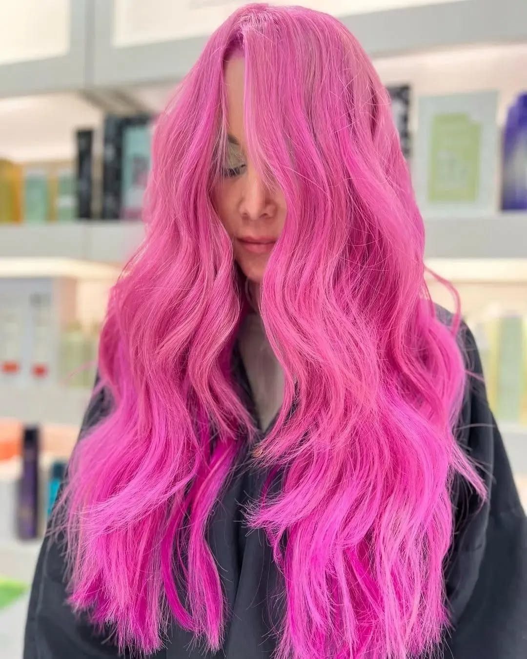 Uniform Vivid Pink All Over Uniform Vivid Pink All Over — Vivid Hair Colors