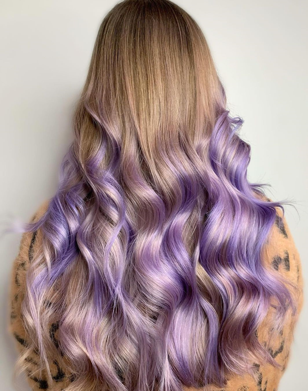 40 Trendy Hairstyles with Purple Highlights - Hair Adviser