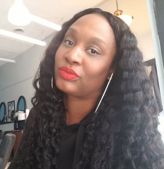 Chin Length Straight Black Bob — Closure Sew In