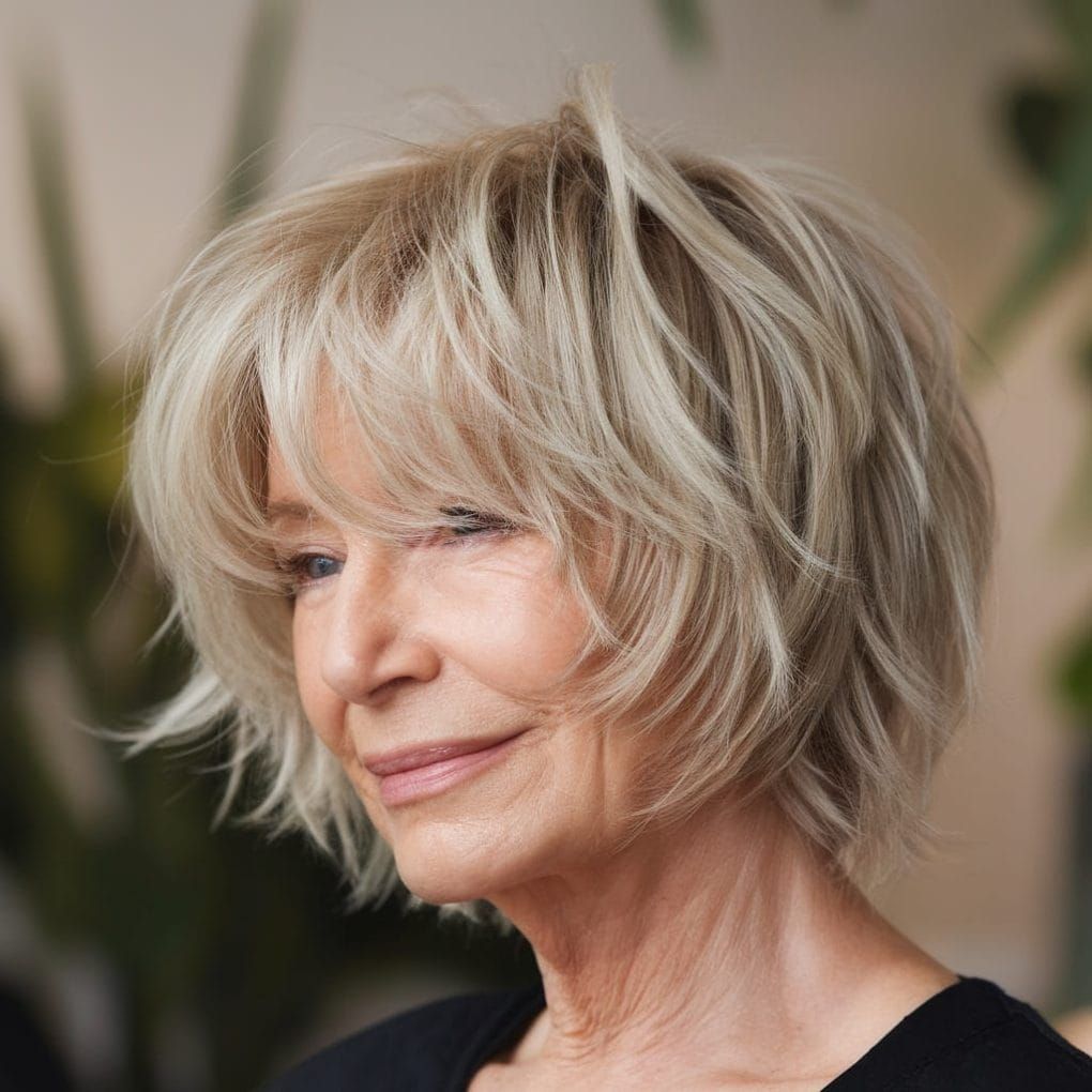 Ash Blonde Visual Idea Ash Blonde Visual Idea — Haircuts for Older Women