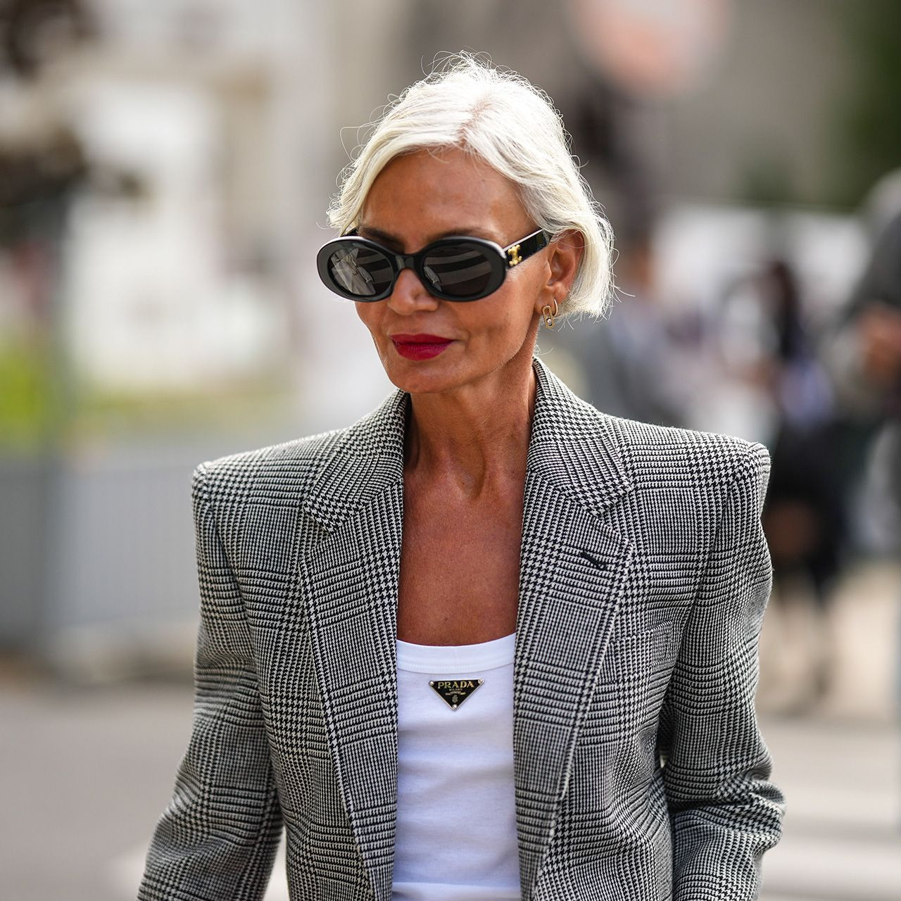 Natural White Chin Bob Natural White Chin Bob — White Hair