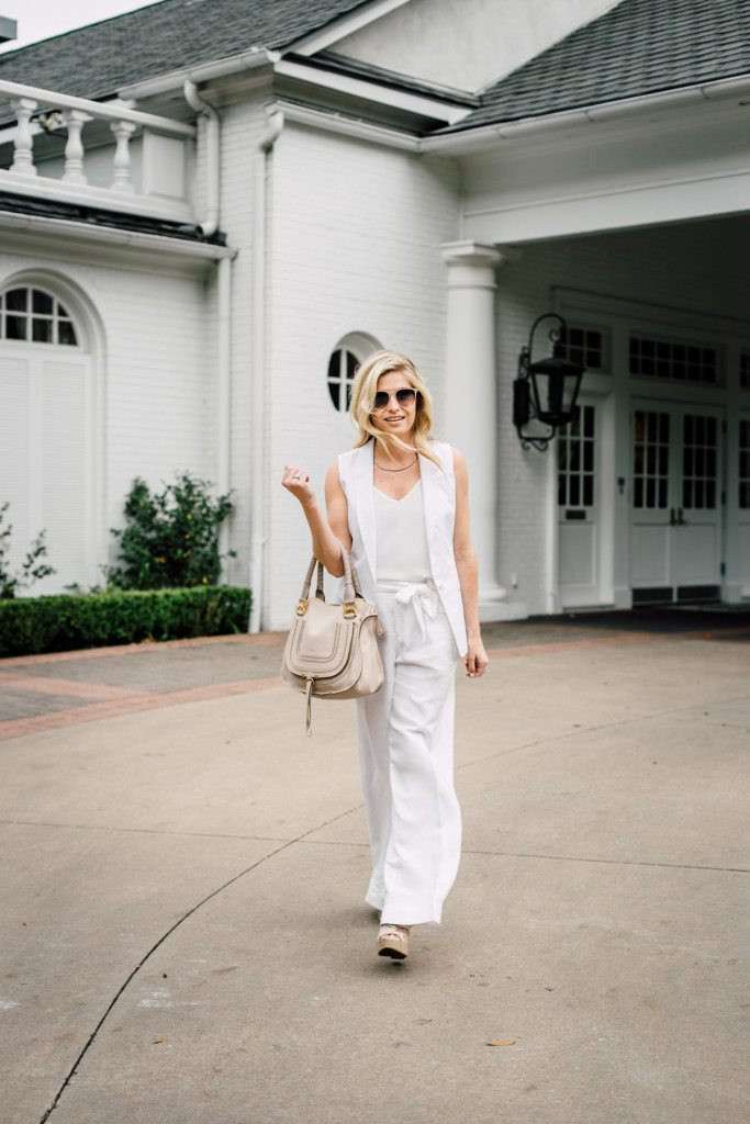 Party Daytime Event Outfit Idea — All White Party Outfits