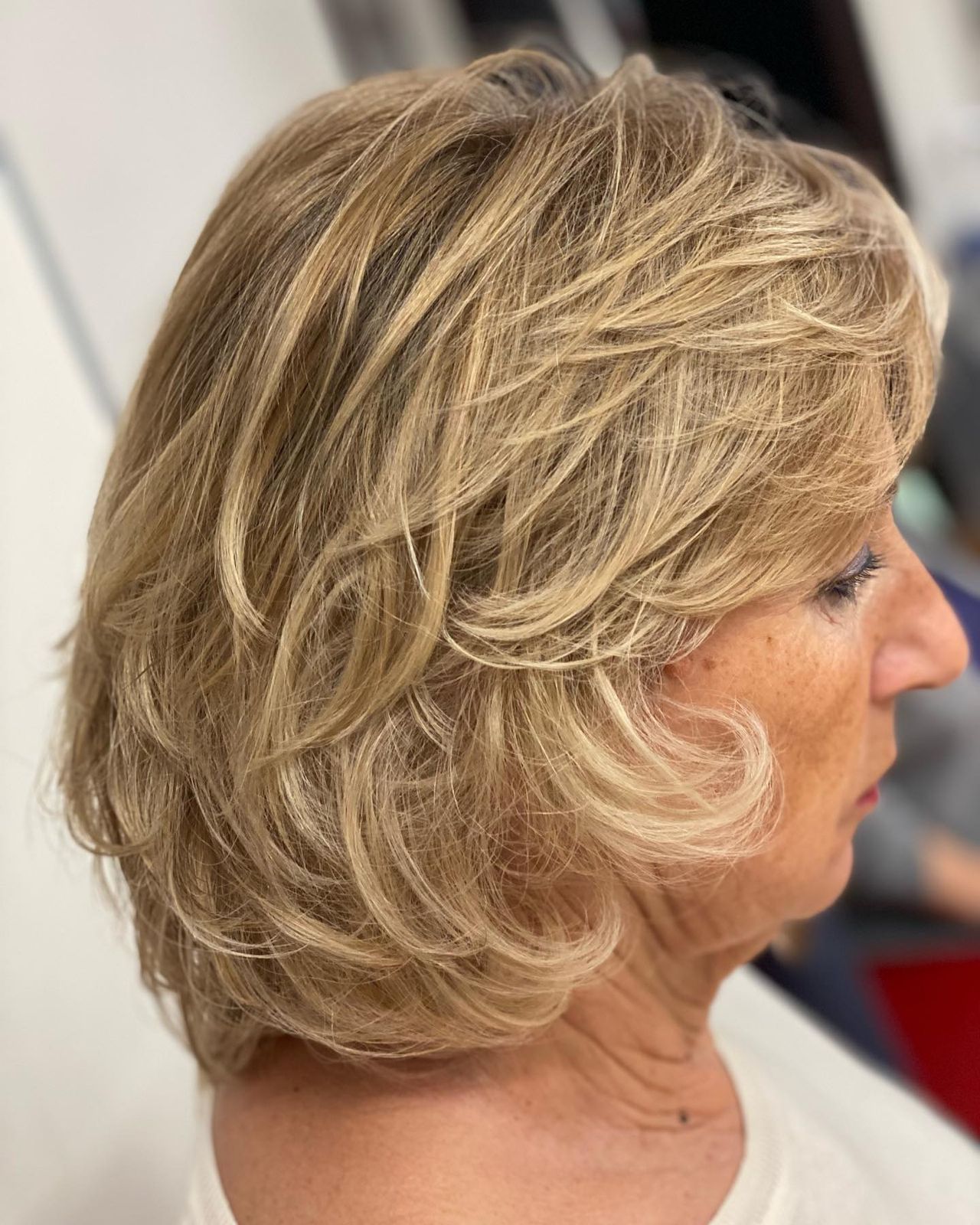 Chin Visual Idea — Haircuts for Women Over 70