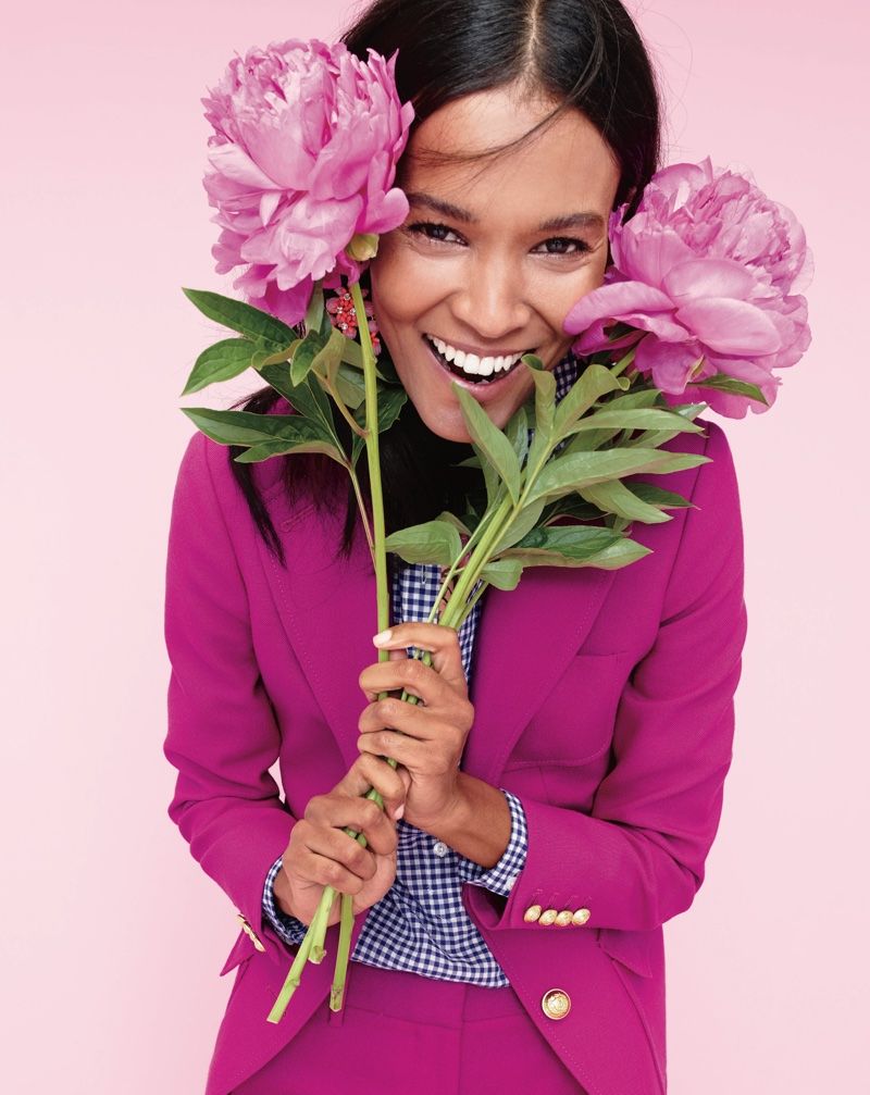 Bold Pink Blazer with Gingham Set Bold Pink Blazer with Gingham Set — J Crew Outfits