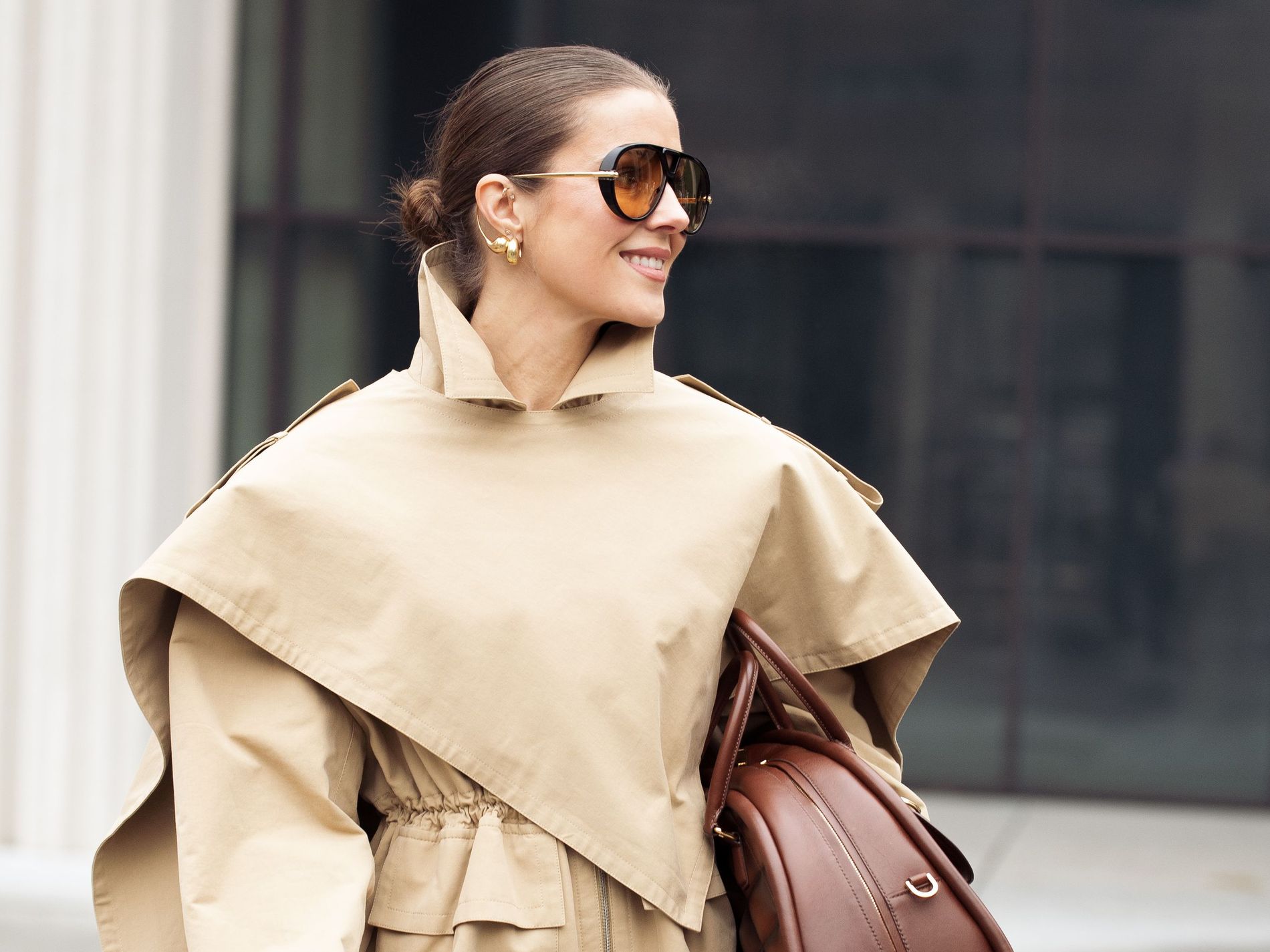 Slicked Low Bun With Soft Face-Framing — Slick Back Hairstyles