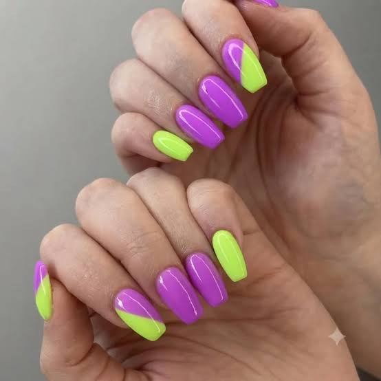 Color Blocking With Geometric Shapes Visual Idea Color Blocking With Geometric Shapes Visual Idea — Dance Nails
