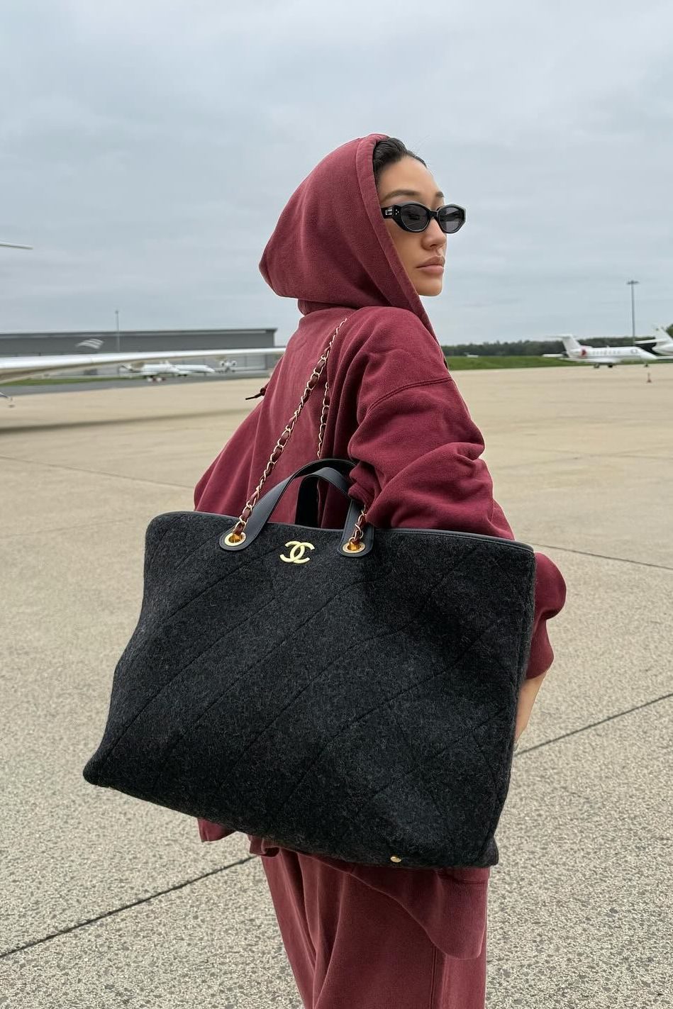 Travel Casual Outfit Idea Travel Casual Outfit Idea — Tote Bags