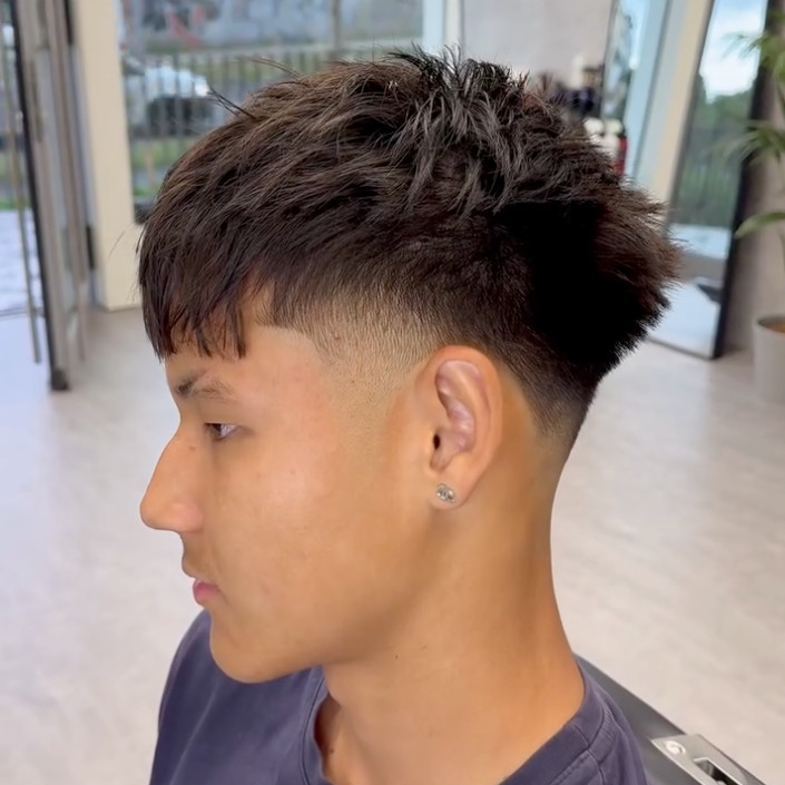 Short Visual Idea — Mid Taper Fade
