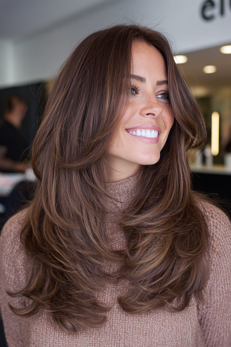 Collarbone Layers With Face Framing Collarbone Layers With Face Framing — Hairstyles for Long Hair
