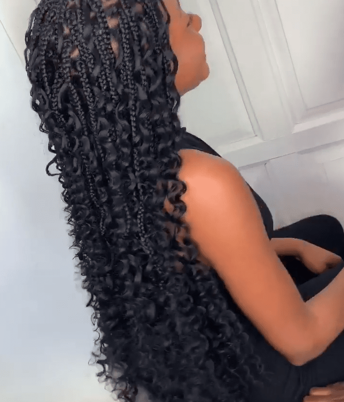 Braids With Curly Extensions — Braids for Long Hair