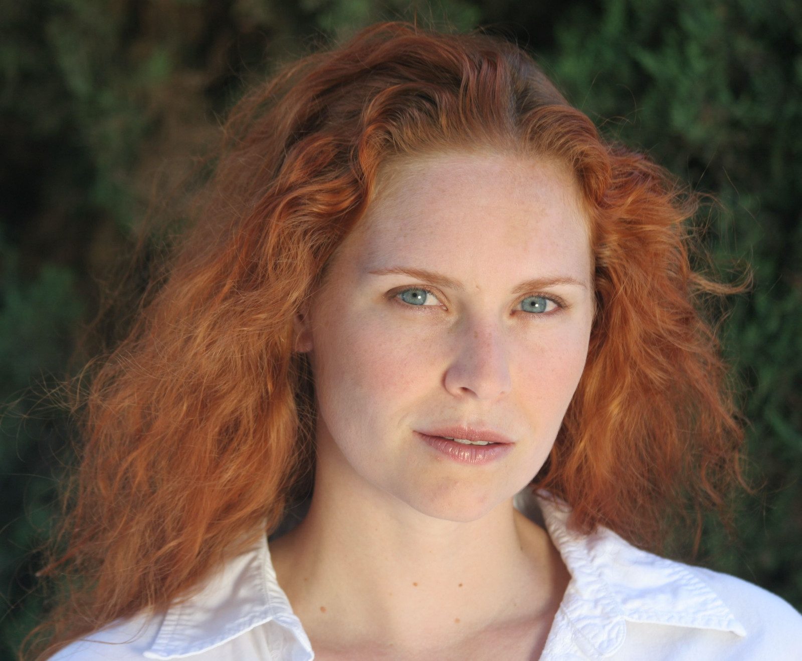 Layers Collarbone Wavy Copper Red Layers Collarbone Wavy Copper Red — Natural Red Hair