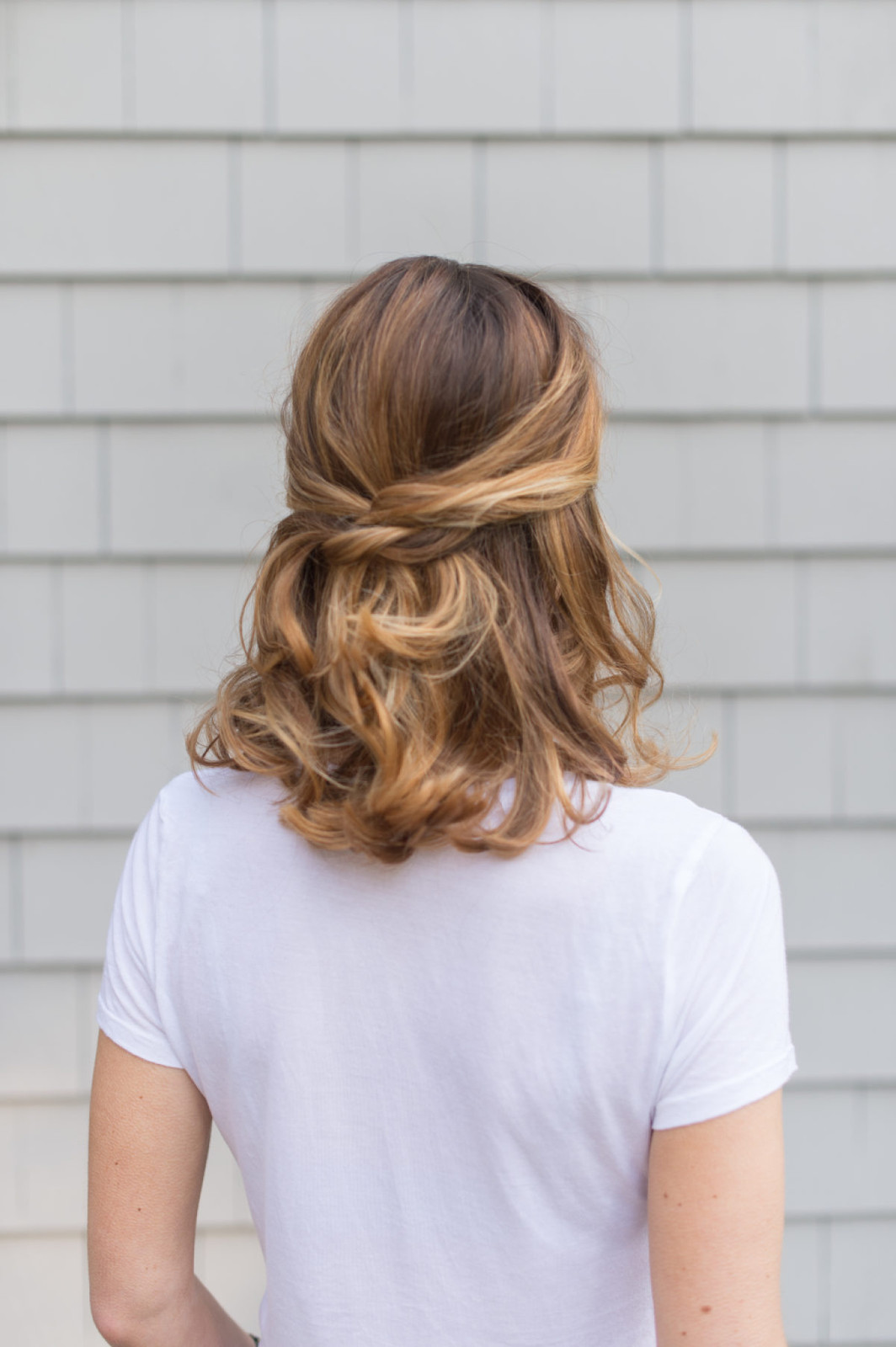 Simple + Soft Half Up and Half Down Hair Tutorial
