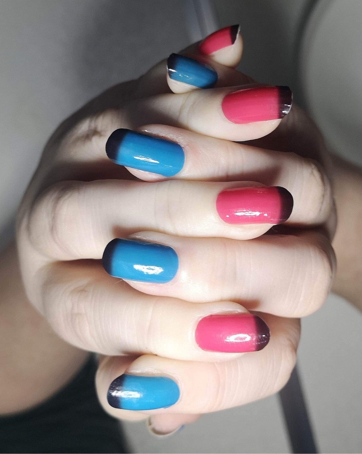 DIY Pastel Glitter Confetti Nails DIY Pastel Glitter Confetti Nails — Gender Reveal Nails