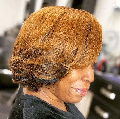 Voluminous Honey Blonde Bob Voluminous Honey Blonde Bob — Bob for Women Over 50