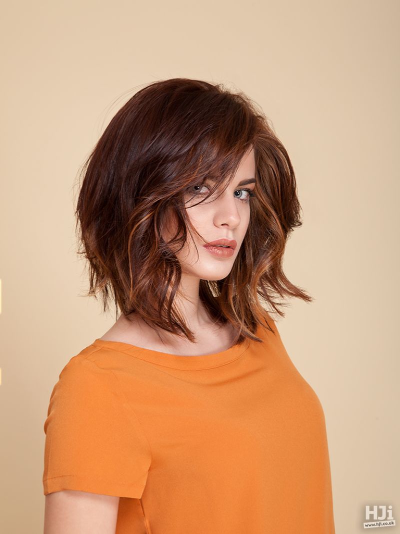 Inverted Bob With Soft Waves — Wavy Bob