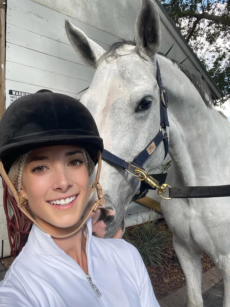 Classic Equestrian Quarter-Zip Top and Helmet — Horse Girl Outfits