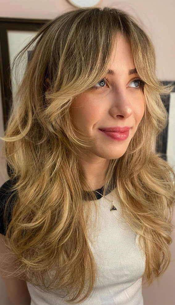 Voluminous Blonde Blowout With Waves Voluminous Blonde Blowout With Waves — 90s Hairstyles