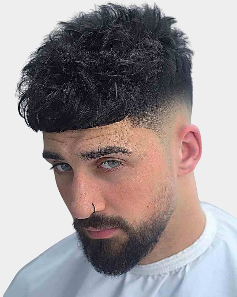 Textured Quiff with Blonde Highlights Textured Quiff with Blonde Highlights — Mens Hairstyles