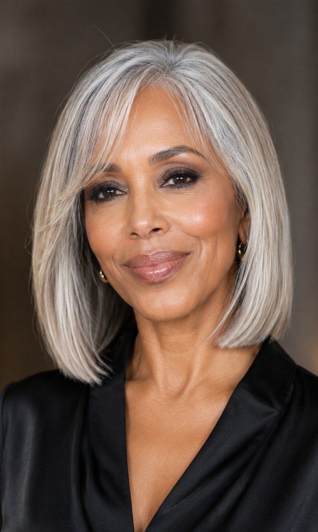 Silver Visual Idea Silver Visual Idea — Bob Haircuts