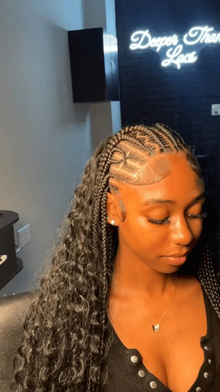 Geometric Braids with Face-Framing Strands Geometric Braids with Face-Framing Strands — Criss Cross Braids