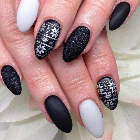 Winter Visual Idea Winter Visual Idea — Nails for Fat Fingers