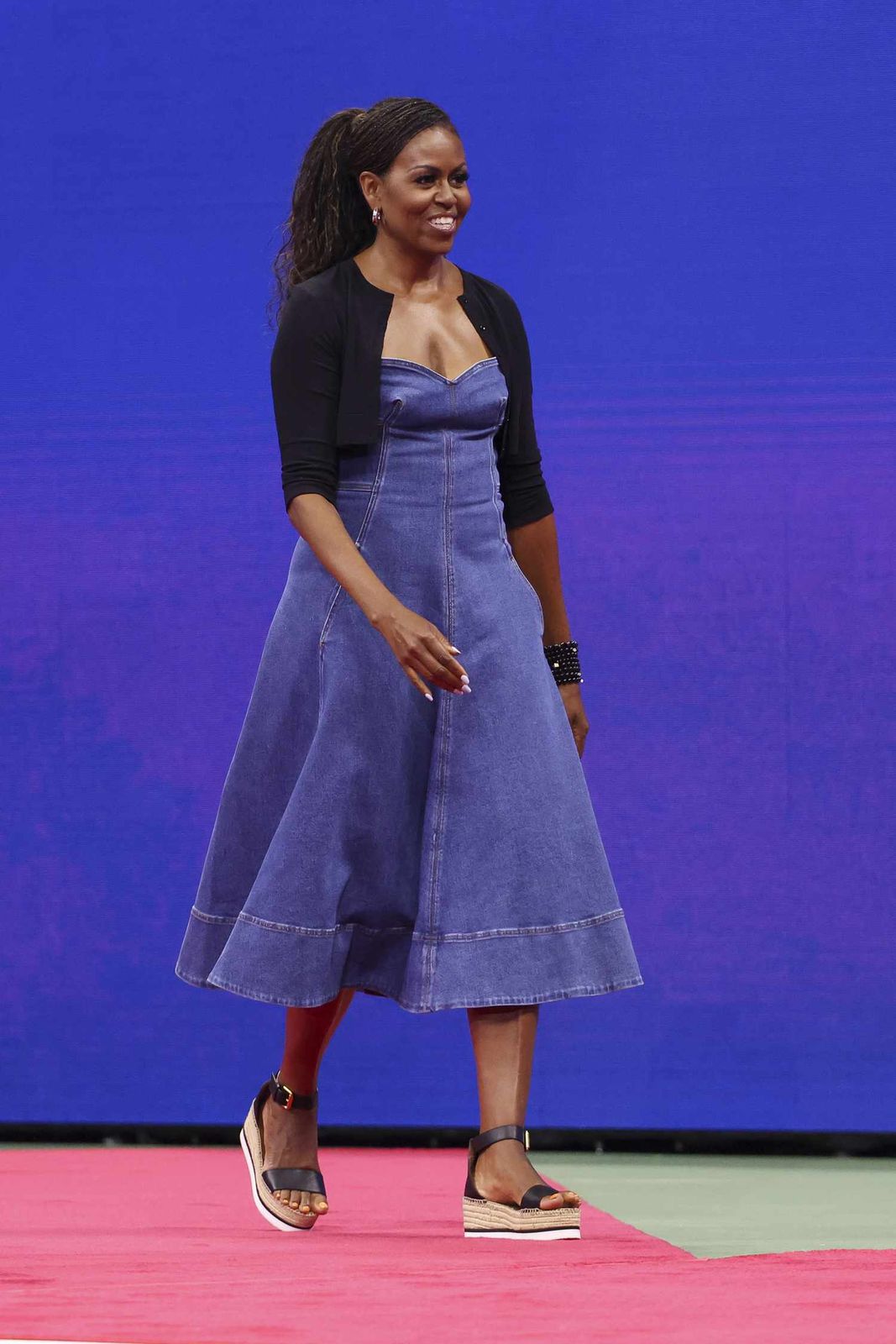 Denim Fit-and-Flare Dress for Daytime Events Denim Fit-and-Flare Dress for Daytime Events — Washington DC Outfits