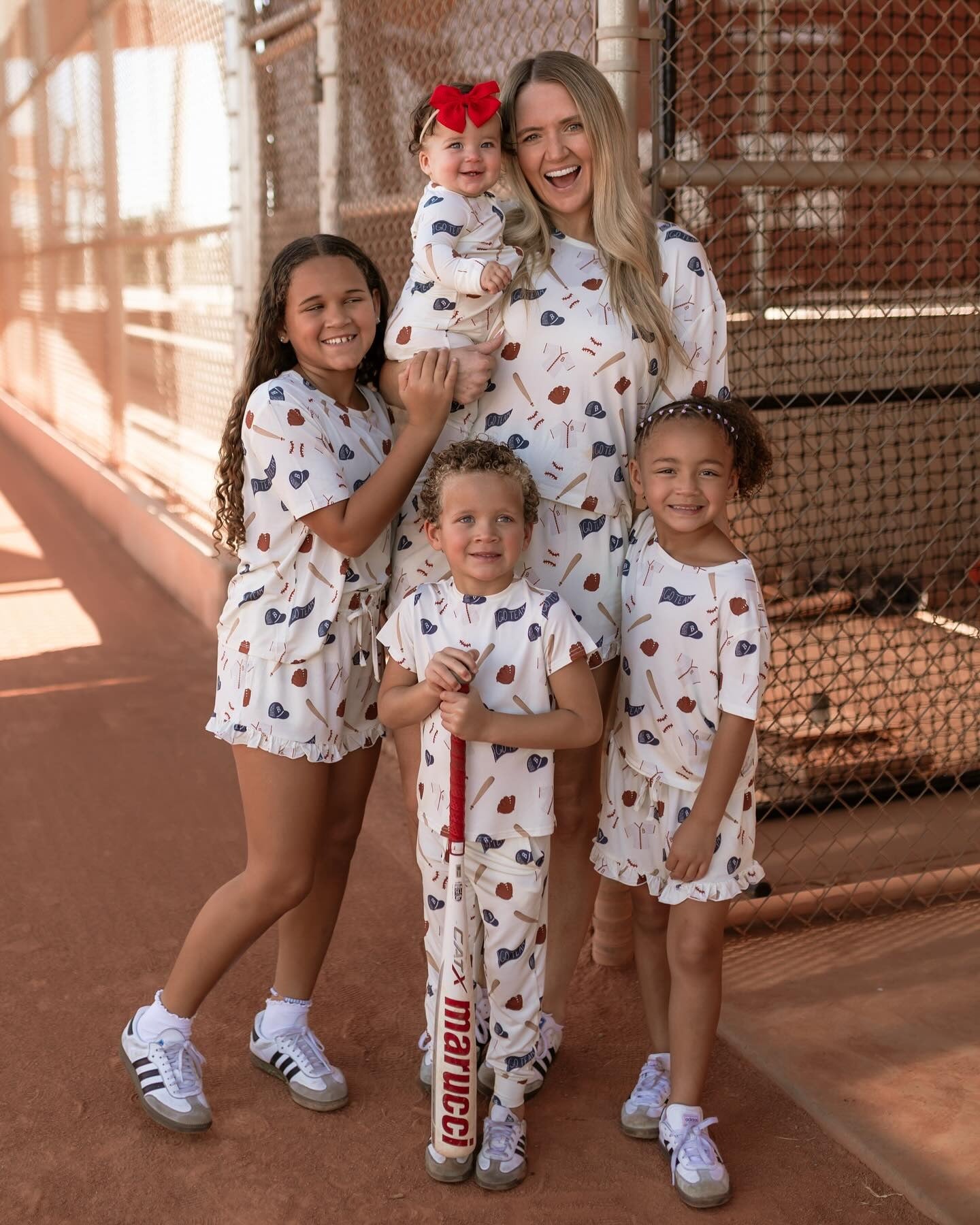 Baseball Fun: Sporty Matching Family Sets — Matching Family Outfits