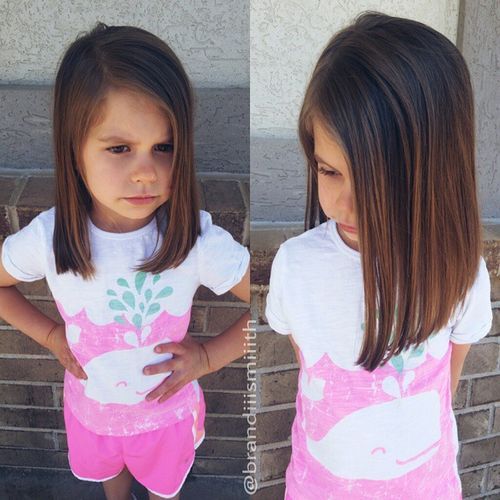 Collarbone Visual Idea Collarbone Visual Idea — Little Girl Haircuts