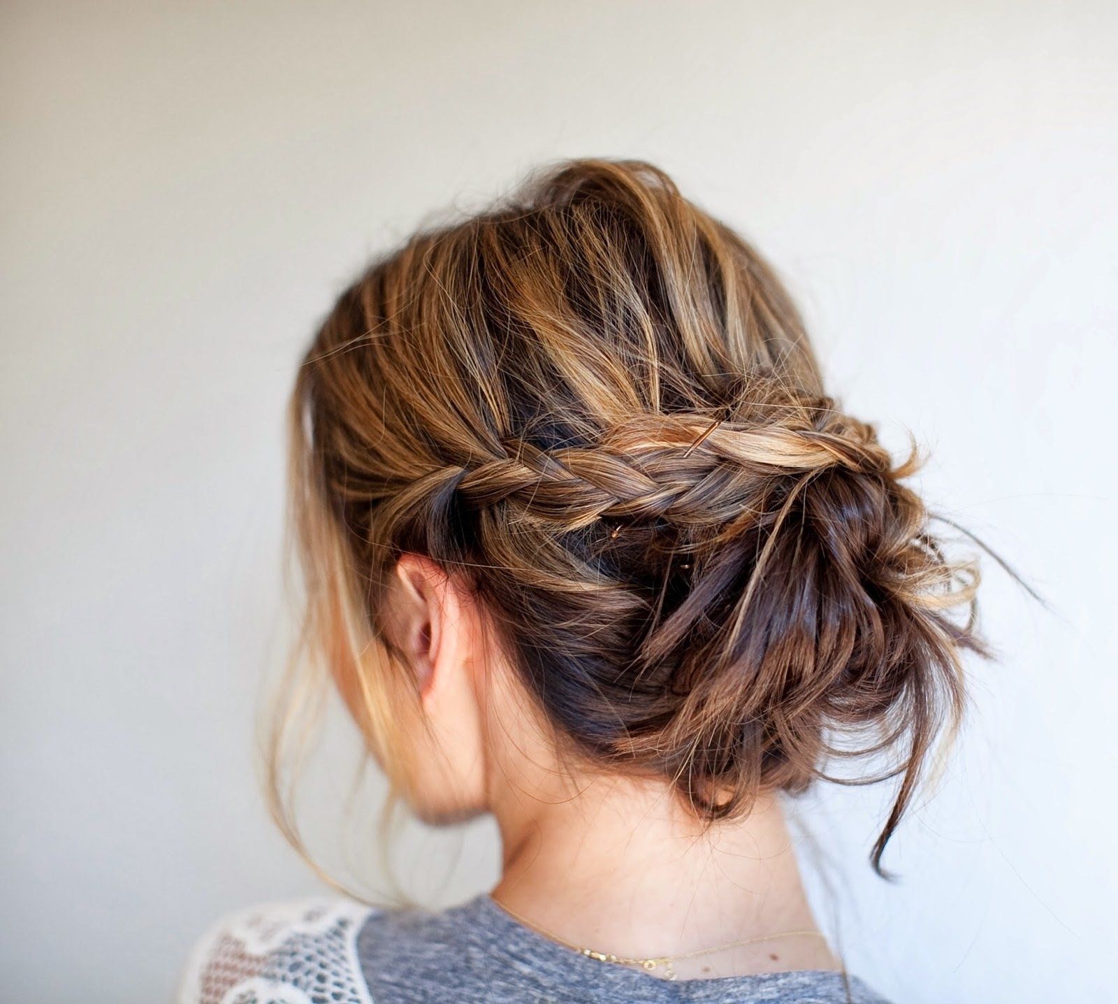Blonde Visual Idea — Prom Hairstyles for Medium Hair