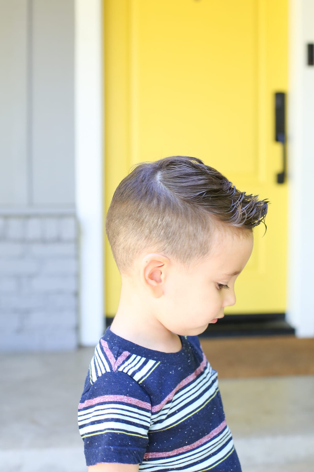 Neat Side Part With Swept Fringe — Toddler Boy Haircuts