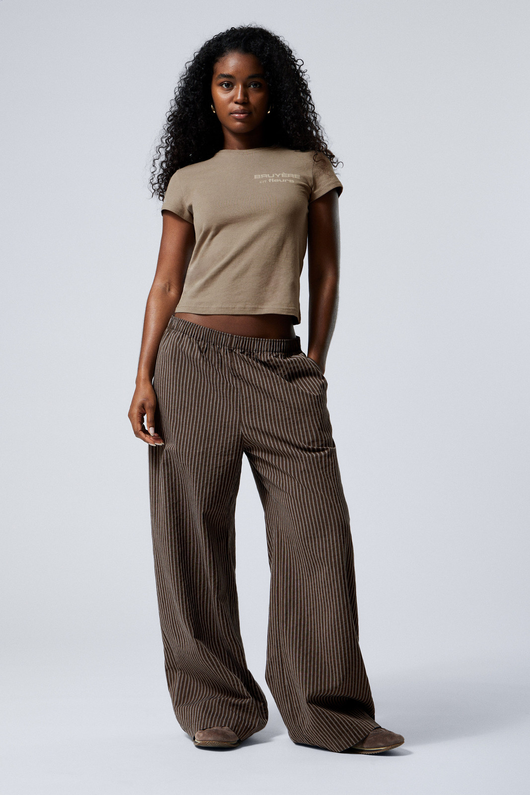 Outfit Idea — Pinstripe Pants Outfits