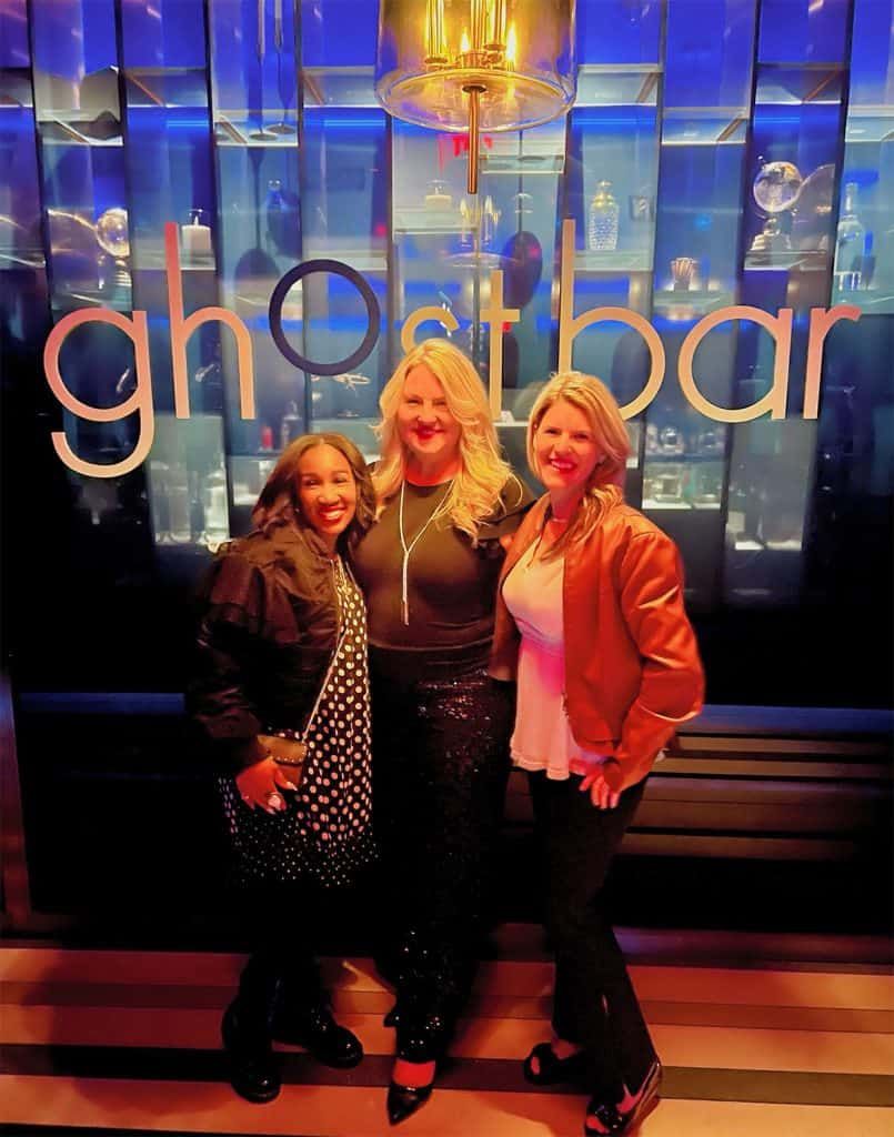 Sequin Pants and Bomber Jacket for a Vegas Night — Vegas Club Outfits