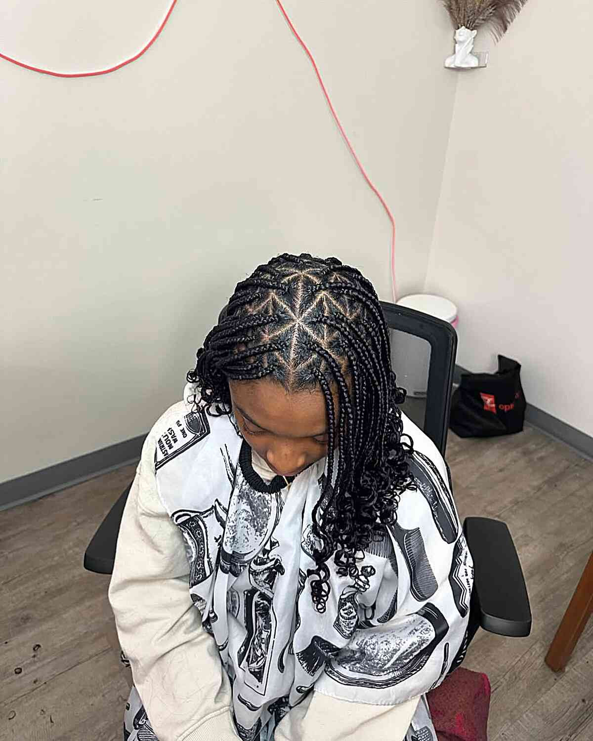 25 Exceptional Triangle Box Braids To Try Now
