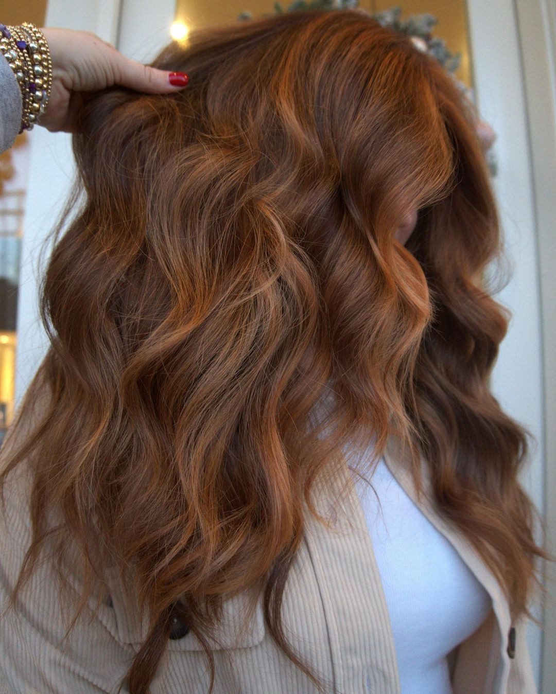 Rich Brown With Vibrant Copper Balayage Rich Brown With Vibrant Copper Balayage — Copper Brown Hair
