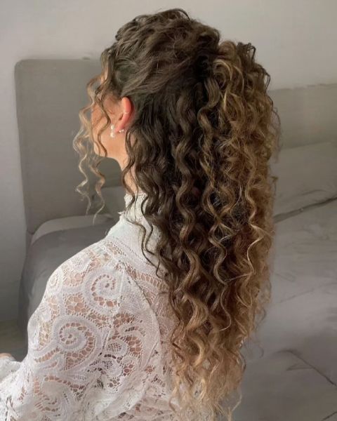 Long Layered Ponytail With Balayage Long Layered Ponytail With Balayage — 2C Hairstyles