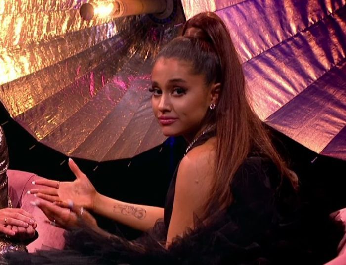 Brown High Ponytail With Wispy Bangs — Genie Ponytail