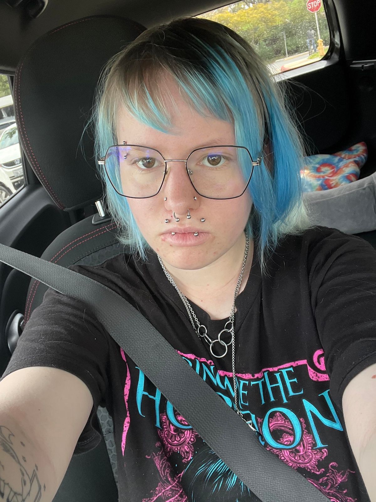 Blue And Blonde Visual Idea — Scene Hair