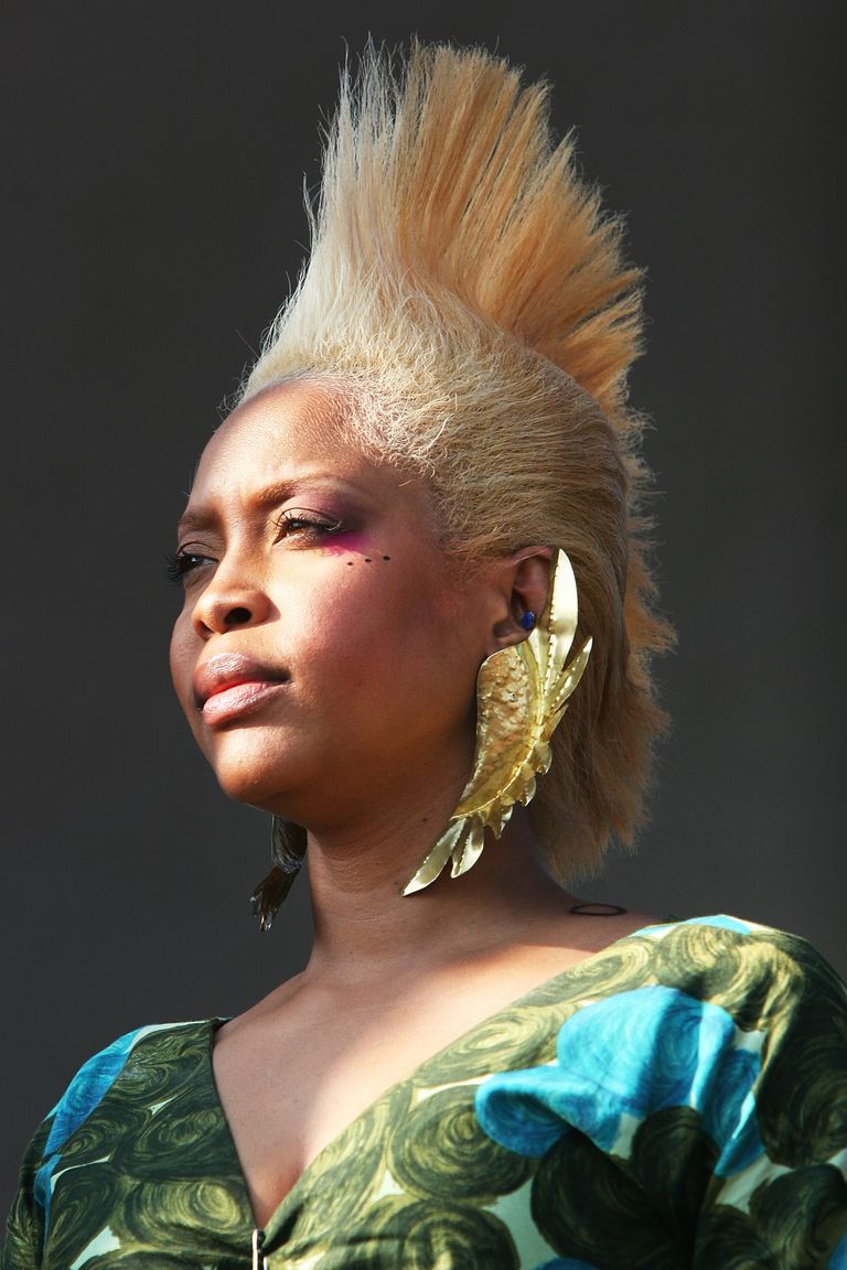 Platinum Blonde Visual Idea — Punk Hairstyles
