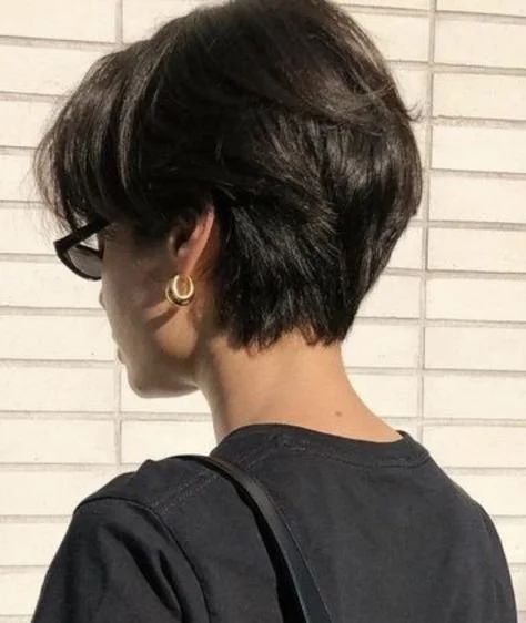 Layered Pixie Visual Idea Layered Pixie Visual Idea — Low Maintenance Haircuts
