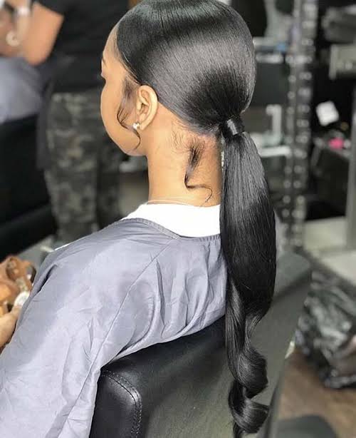 High Sleek Ponytail Shine — Clean Girl Hairstyles